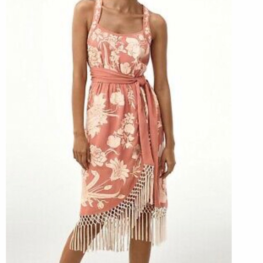 Anthropologie Lucille embroidered fringe dress - Picture 2 of 7
